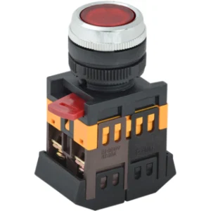 IEK Кнопка ABLFS-22 красный d=22мм неон/240В 1з+1р - BBT30-ABLFS-K04 IEK Кнопка ABLFS-22 красный d=22мм неон/240В 1з+1р - BBT30-ABLFS-K04