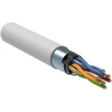 IEK Кабель витая пара F/UTP кат.5E 24AWG 4 пары LSZH INDOOR 1м белый GENERICA