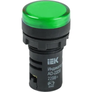 IEK Лампа AD22DS(LED)матрица d=22мм зеленый 110В AC/DC - BLS10-ADDS-110-K06 IEK Лампа AD22DS(LED)матрица d=22мм зеленый 110В AC/DC - BLS10-ADDS-110-K06