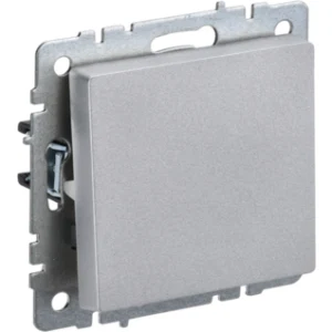 IEK BRITE Выключатель 1-клавишный 10А ВС10-1-0-БрА алюминий - BR-V10-0-10-K47 IEK BRITE Выключатель 1-клавишный 10А ВС10-1-0-БрА алюминий - BR-V10-0-10-K47
