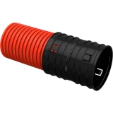IEK Труба гофрированная двустенная ПНД d=200мм красная (25м)