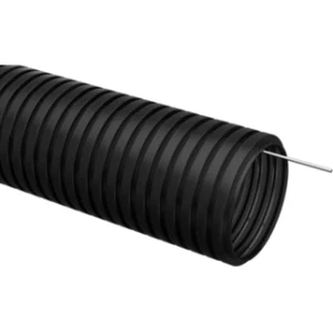 IEK Труба гофрированная ПНД d=40мм с зондом черная (15м) - CTG20-40-K02-015-1 IEK Труба гофрированная ПНД d=40мм с зондом черная (15м) - CTG20-40-K02-015-1