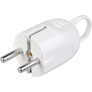 IEK Вилка разборная угловая ВПу12-01-Ст с заземляющим контактом с кольцом 16А белая - EVP12-16-01-K01 IEK Вилка разборная угловая ВПу12-01-Ст с заземляющим контактом с кольцом 16А белая - EVP12-16-01-K01