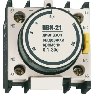 IEK Приставка ПВИ-21 задержка на выключение 0,1-30сек 1з+1р - KPV20-11-1 IEK Приставка ПВИ-21 задержка на выключение 0,1-30сек 1з+1р - KPV20-11-1