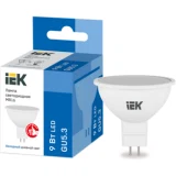 IEK Лампа светодиодная MR16 софит 9Вт 230В 6500К GU5.3