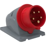 IEK Вилка стационарная ССИ-515 16А-6ч/200/346-240/415В 3Р+РЕ+N IP44 MAGNUM