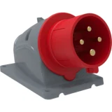IEK Вилка стационарная ССИ-524 32А-6ч/380-415В 3Р+РЕ IP44 MAGNUM