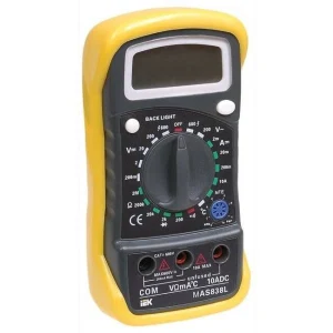 IEK Мультиметр цифровой MASTER MAS838L - TMD-3L-838 IEK Мультиметр цифровой MASTER MAS838L - TMD-3L-838