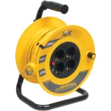 IEK Катушка УК20 с термозащитой 4 места 2P+PE/20м 3х1,0мм2 INDUSTRIAL