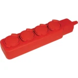 IEK Удлинитель У04В 4 места с защитными крышками IP44 2P+PE/5м 3х1мм2 16А/250В